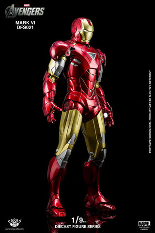 1/9 Diecast Figure Series - The Avengers: Iron Man Mark 6