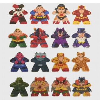 DC Comics - Mighty Meeples Series 1: 24Pack BOX