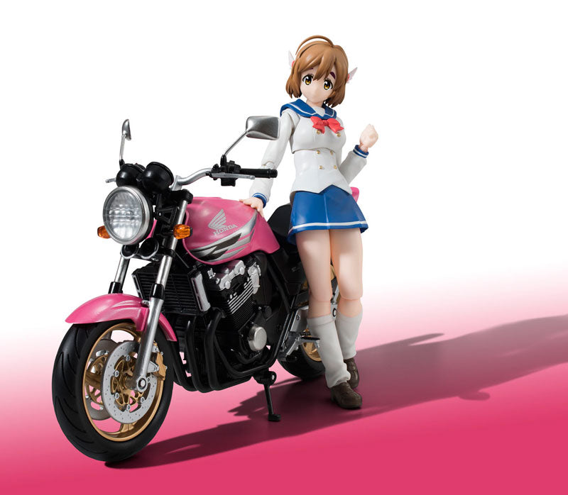 HANE SAKURA CB400 SUPER FOUR フィギュア S.H. Figuarts - Hane Sakura (Uniform) & CB400 SUPER FOUR 