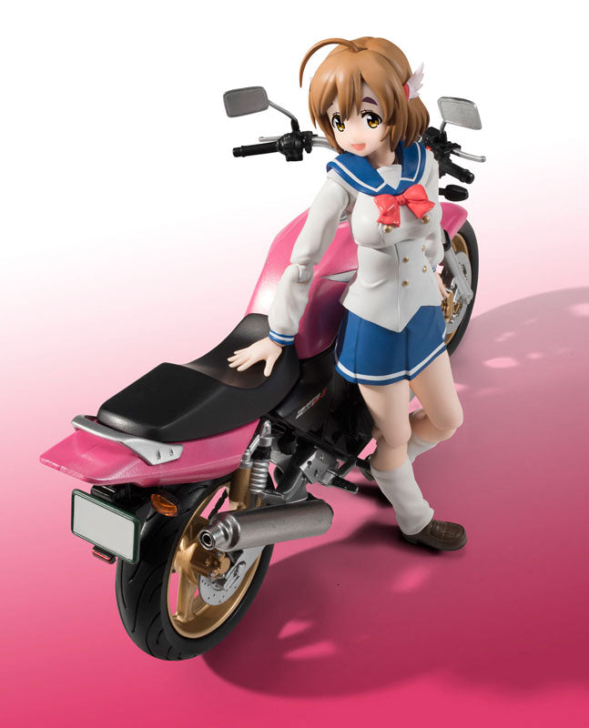 HANE SAKURA CB400 SUPER FOUR フィギュア S.H. Figuarts - Hane Sakura (Uniform) & CB400 SUPER FOUR 