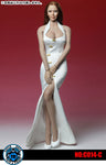 1/6 Cheongsam Dress Set White (DOLL ACCESSORY)