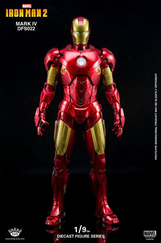 アイアンマン2 マークIV フィギュア 1/9 Diecast Figure Series - Iron Man 2: Iron Man Mark 4 - Solaris