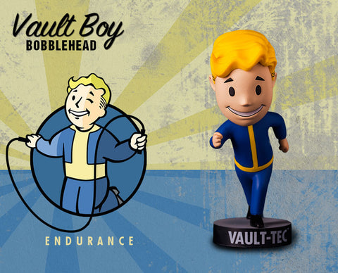 Fallout 4 - Vault-boy 111 Bobble Head Series 1: 7Type Set