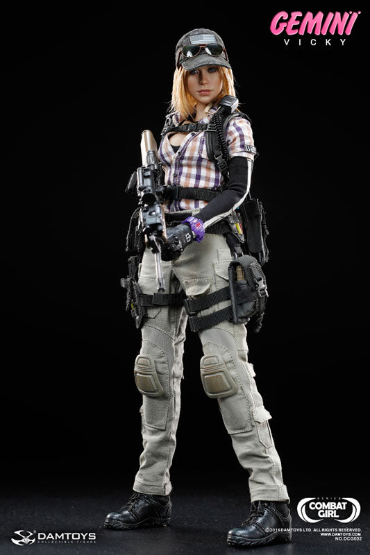 DAMTOYS 1/6　コンバットガール　ジェミニ　ヴィッキー 1/6 Combat Girl Series - Gemini Vicky - Solaris Japan