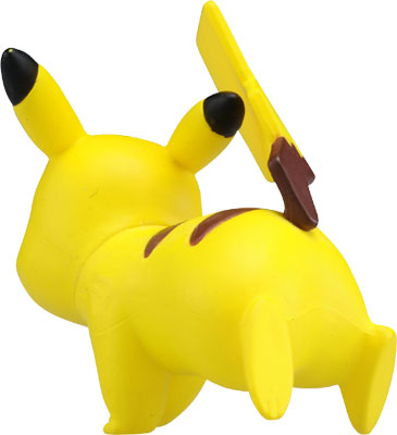 Pocket Monsters Sun & Moon - Pikachu - Moncolle Ex S - Monster Collection - EMC_08 - Battle Pose (Takara Tomy)