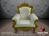 1/6 Single Sofa White