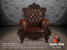 1/6 Single Sofa Brown