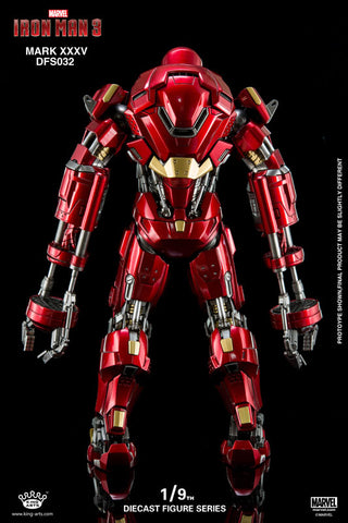 1/9 Diecast Figure Series Iron Man 3 Iron Man Mark 35 Red Snapper