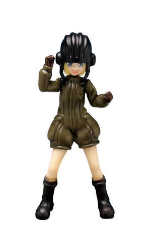 1/35 Girls und Panzer the Movie - Pravda High School Katyusha & Klara Figure Set Unpainted Kit