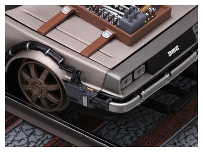 デロリアン1/18 PartⅢ 1/18 デロリアン Back to the Future ステンレス・フィニッシュ