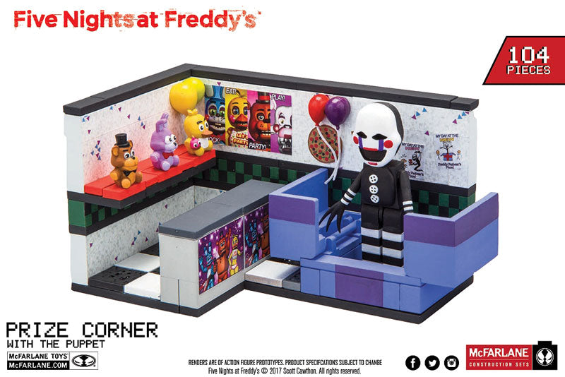 Five Nights at Freddy's 2 Party Room McFarlane Toy Review 