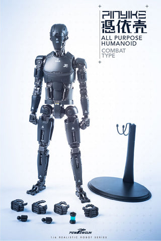 1/6 Realistic Robot Series - Robotic Body Pinyike Combat Type (Black)