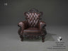 1/6 Single Sofa 2.0 Brown