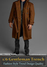1/6 Gentleman Trench Coat & Suit Set (DOLL ACCESSORY)