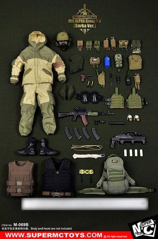 1/6 Russia Spetsnaz FSB Alpha Group 3.0 Set Gorka ver.