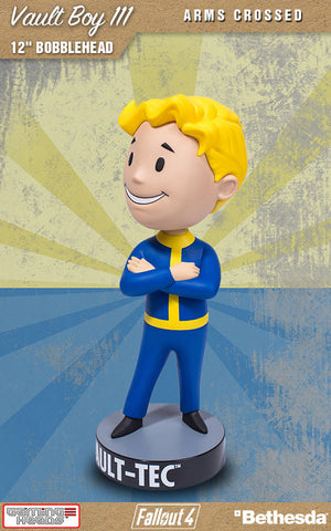 Fallout 4 - Vault-boy 111 Arms Crossed 12 Inch Bobble Head