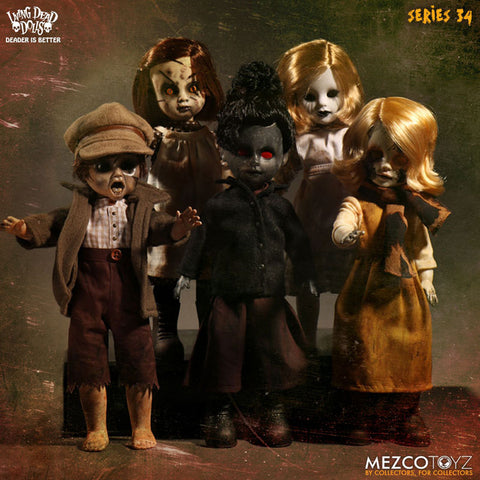 Living Dead Dolls Series 34: 5Type Set