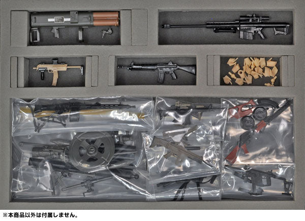 1/12 Scale Military Series LittleArmory Arms Storage vol.1