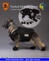 1/6 Tactical K9 Body Armor 002A Black