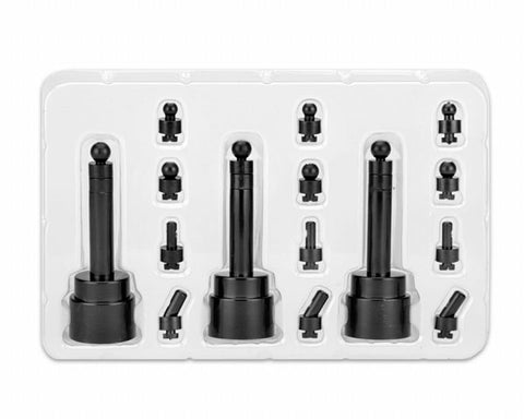 Action Figure Head Display Stand 3Item Set