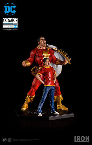DC Comics - Shazam & Billy Batson 1/10 Art Scale Statue