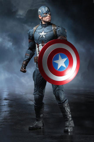Captain America: Civil War - Captain America 1/4 Action Figure