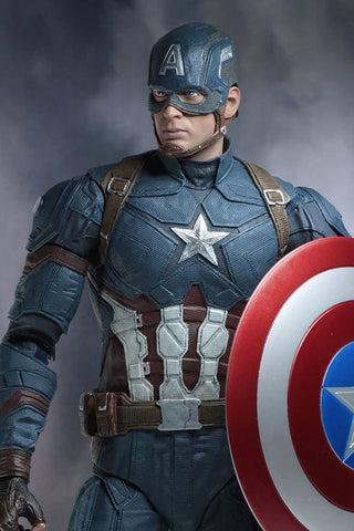 Captain America: Civil War - Captain America 1/4 Action Figure