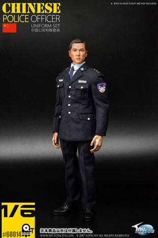 1/6 Chinese Police Officer Uniform Set (DOLL ACCESSORY)