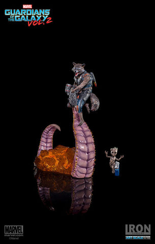 Guardians of the Galaxy Vol.2 - Rocket & Baby Groot 1/10 Art Scale Statue