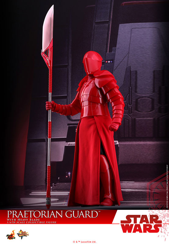 Bandai SH Figuarts Star Wars Last Jedi Praetorian Guard Whip Staff Action  Figure 