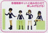 "GIRLS und PANZER der Film" 1/35 Team Leopon-san Figure Set Panzer Jacket Ver. Unpainted Kit