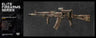 1/6 Elite Firearms Series 2 Spetsnaz Assault Rifle AK105 Set / Camouflage