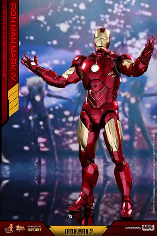 Movie Masterpiece DIECAST "Iron Man 2" 1/6 Scale Figure Iron Man Mark. 4