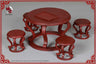 1/6 Qing Empire Series Table, Chair Set
