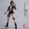 1/6 Female Student Agent Costume (Black) (DOLL ACCESSORY)