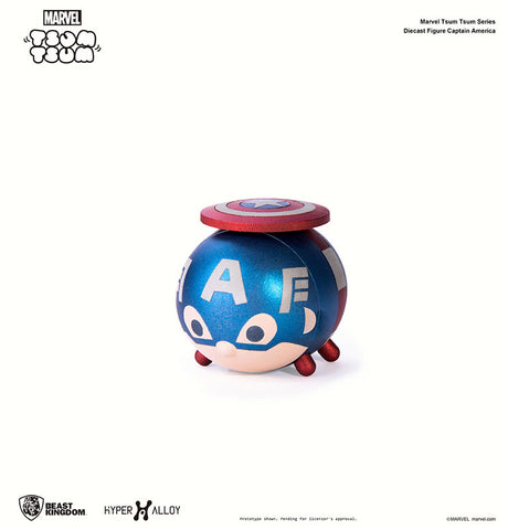 Marvel Tsum Tsum - Metal Figure: Captain America