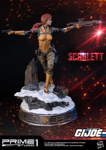 Premium Master Line - G.I. Joe: Scarlet 1/4 Statue(Single Shipment)