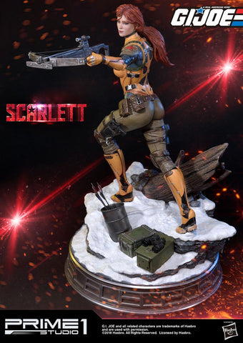 Premium Master Line - G.I. Joe: Scarlet 1/4 Statue(Single Shipment)