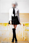 1/6 High School Girl Uniform Set / Black (DOLL ACCESSORY)