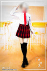 1/6 High School Girl Uniform Set / Red Plaid (DOLL ACCESSORY)(Provisional Pre-order)