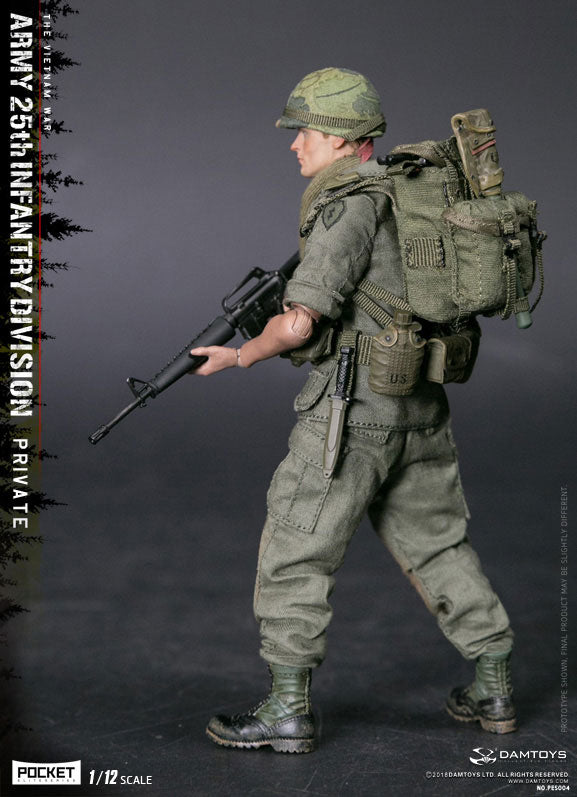 1/12 Pocket Elite Series US Army 25th Infantry Division Vietnam