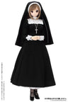 48/50cm Doll Wear FAO119-BLK AZO2 Sister clothes Set Black