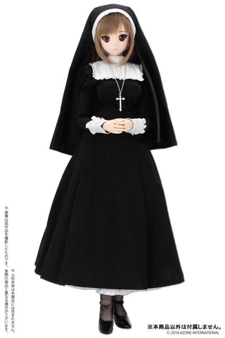 48/50cm Doll Wear FAO119-BLK AZO2 Sister clothes Set Black