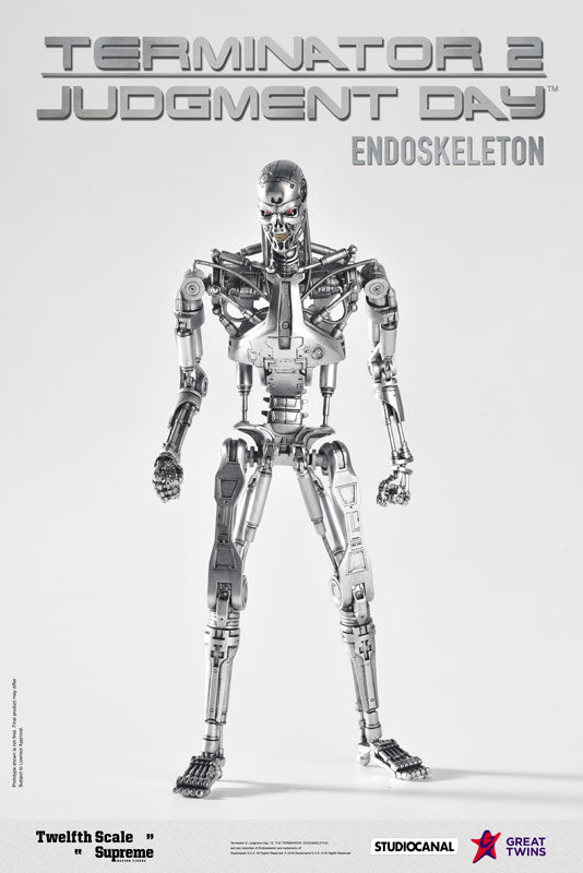 Terminator 2 T2/ T-800 Endoskeleton 1/12 Supreme Action Figure