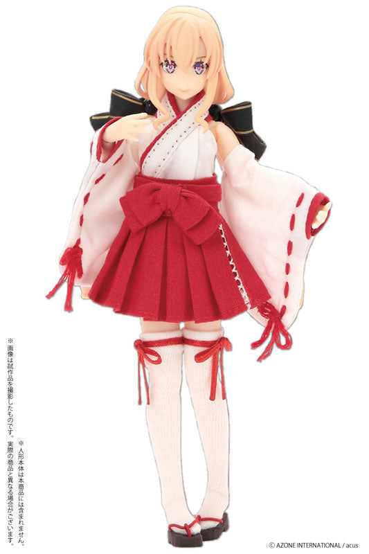 Doll Clothes - Picconeemo Costume - Sexy Miko Set - 1/12 (Azone) - Solaris Japan Doll Clothes - Picconeemo Costume - Sexy Miko Set - 1/12 (Azone) - Solaris Japan