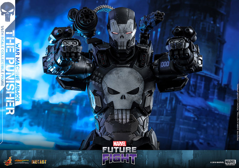 Video Game Masterpiece DIECAST MARVEL Future Fight 1/6 Punisher