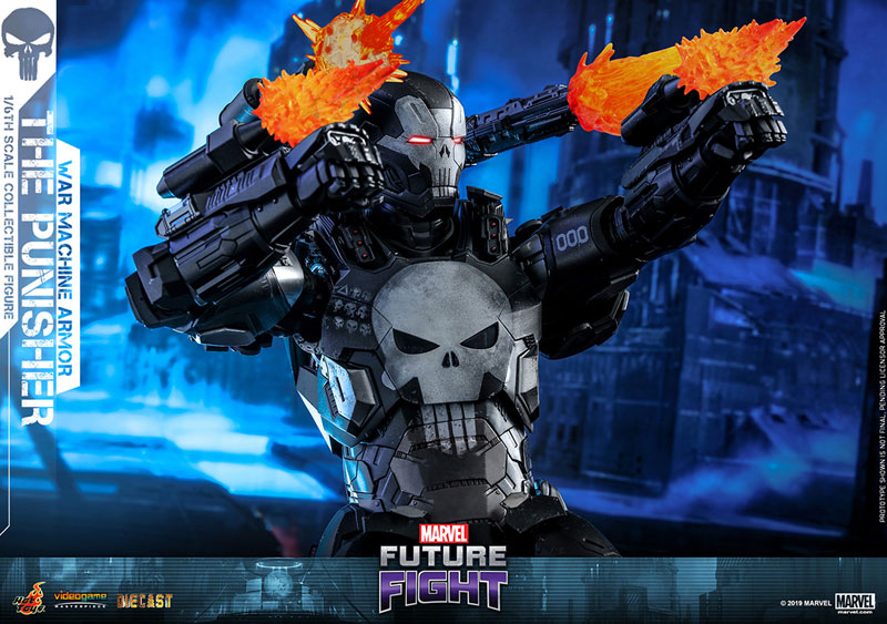 Video Game Masterpiece DIECAST MARVEL Future Fight 1/6 Punisher