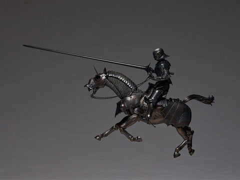 KT Project KT-026 - Revoltech - 15th Century Gothic Equestrian Armor - Bronze (Kaiyodo)