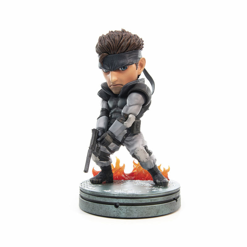 metal gear amiibo Metal Gear Solid / Solid Snake SD 8 Inch PVC Statue