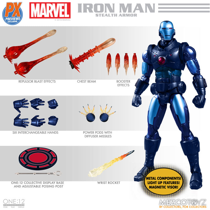 ONE:12 Collective / Marvel Comics: Preview Exclusive Stealth Iron